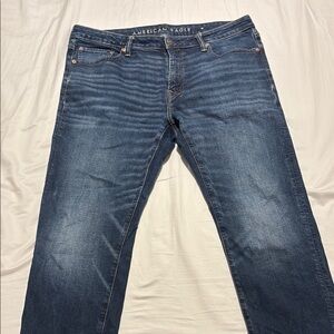 American Eagle Outfitters Blue Straight Jeans Classic Style